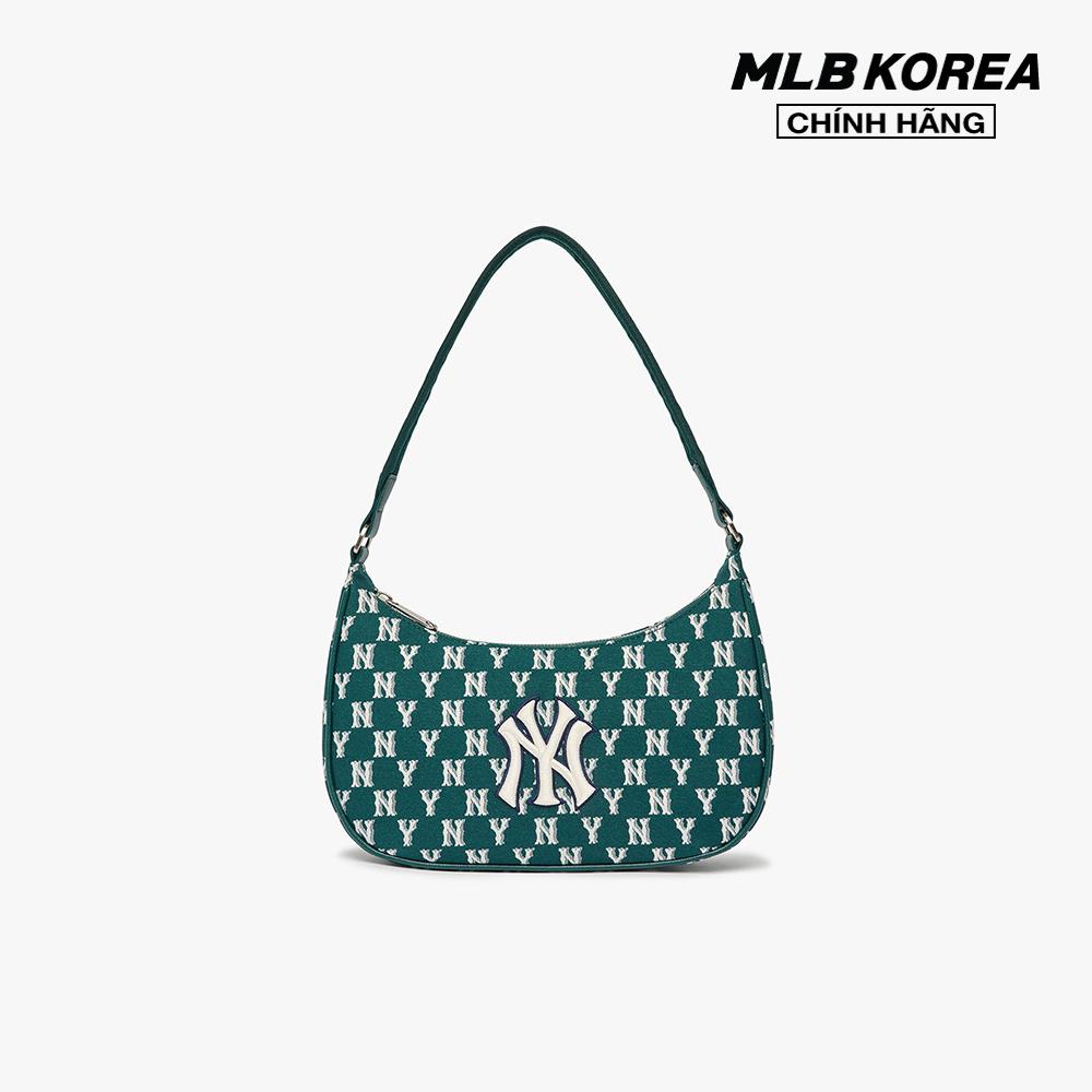 MLB - Túi đeo vai chữ nhật Classic Monogram Jacquard Hobo 3ABQS102N