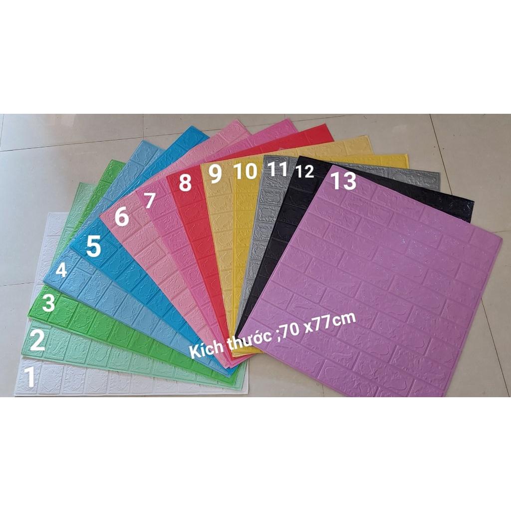 XỐP DÁN TƯỜNG 3D KÍCH THƯỚC 70 X77CM HÀNG CHUẨN LOẠI 1