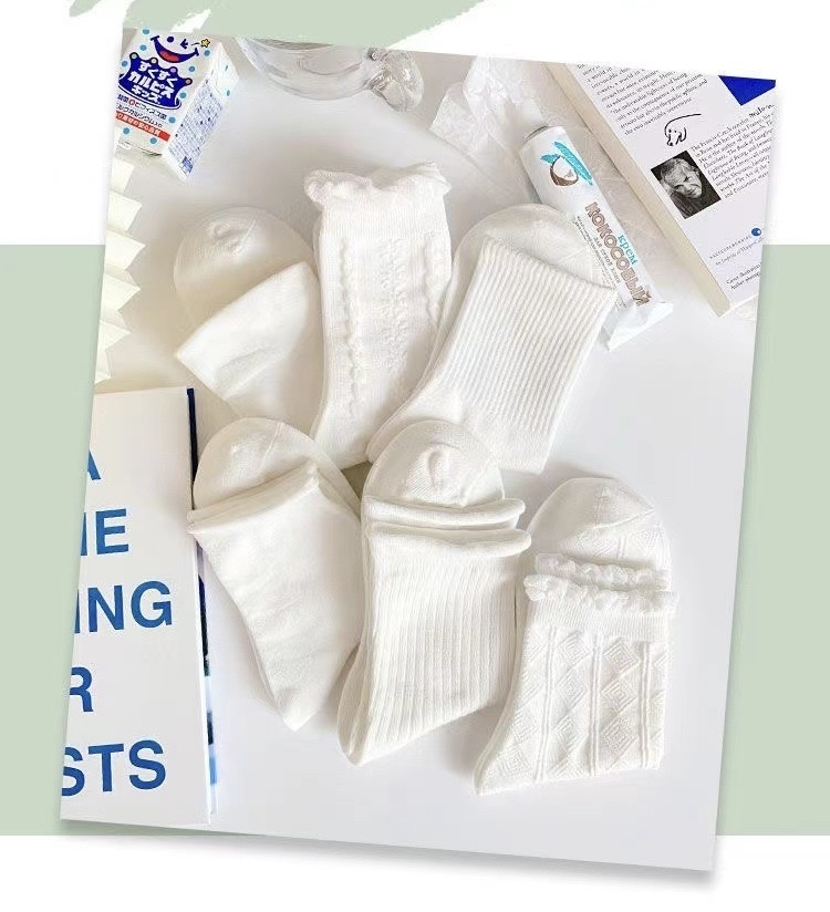 SET 5 ĐÔI TẤT VỚ NƠ NỮ DỄ THƯƠNG MÃ 50 DÀNH CHO NỮ