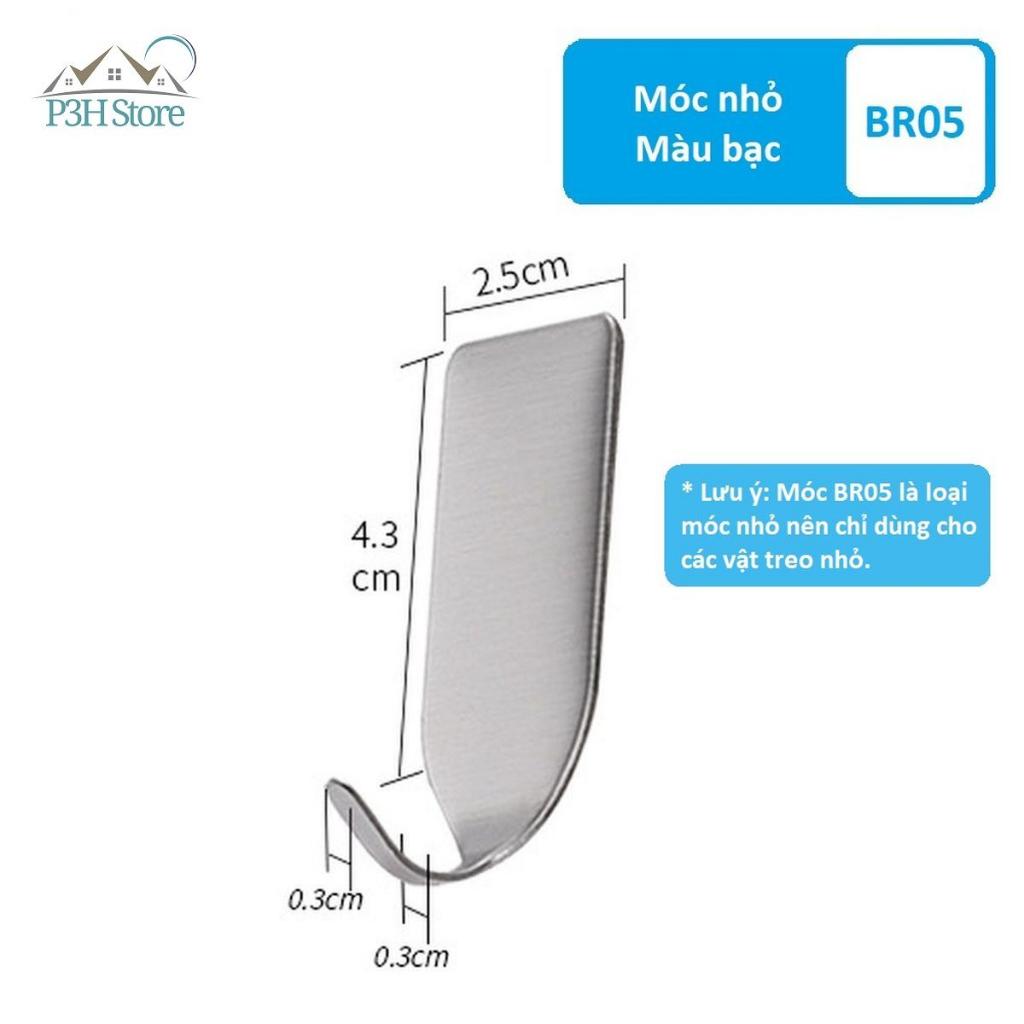 1 cái Móc Inox SUS304 Treo Quần Áo Sử Dụng Keo Dán 3M Để Dán Vào Tường Phòng Tắm, nhà bếp