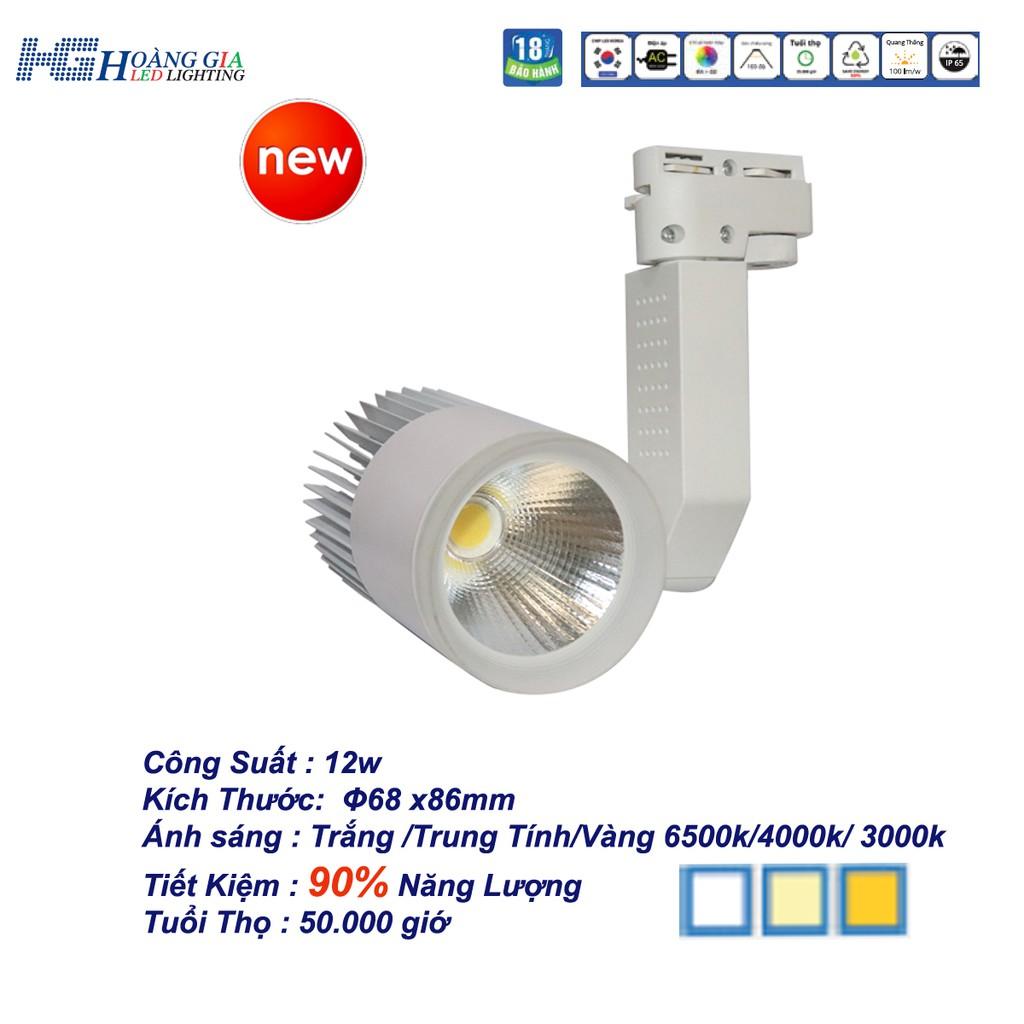 Đèn Led Rọi Ray COB 12w Vỏ Trắng HG4