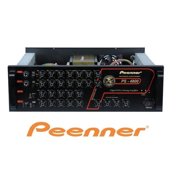 Amply karaoke Cao cấp nghe nhạc gia đình PEENNER PS-4800 HÀNG CHÍNH HÃNG