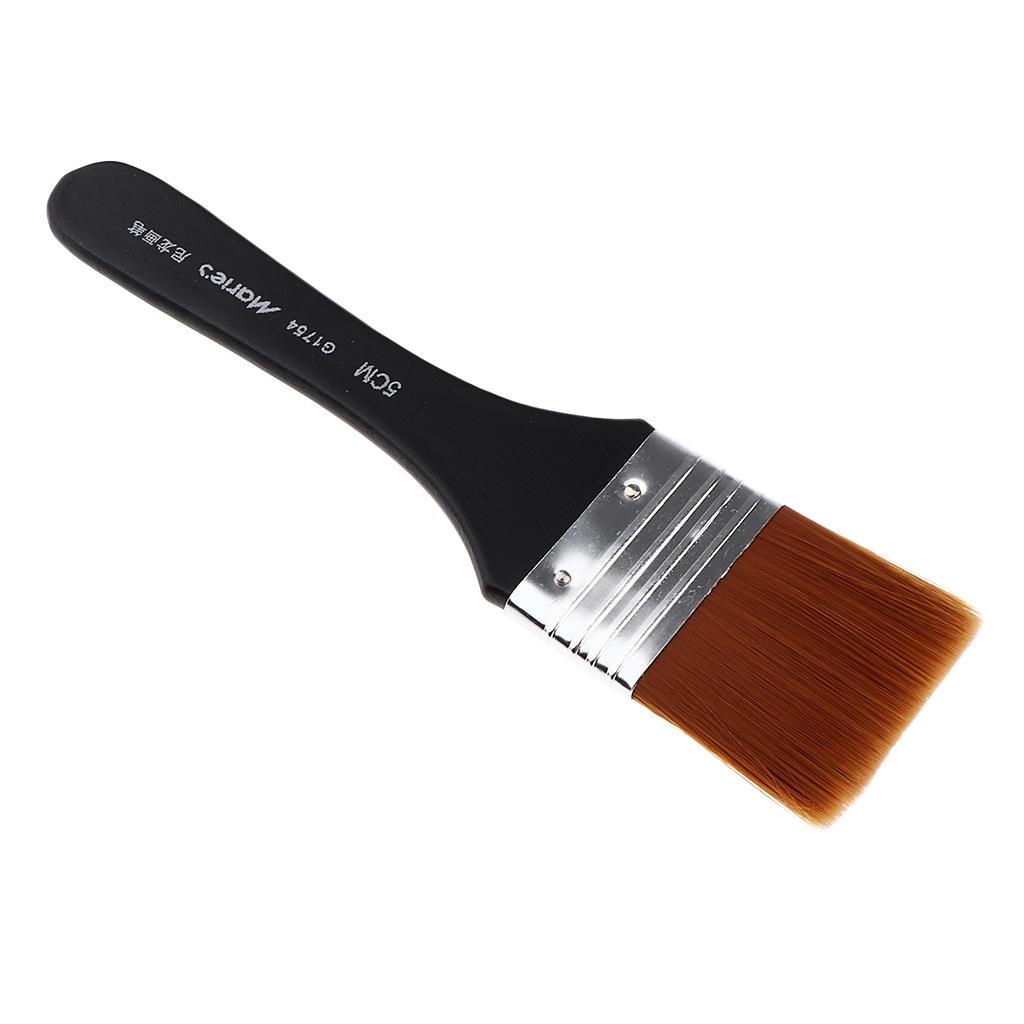 Nylon paint brush for acrylic watercolor wood wall watercolor art