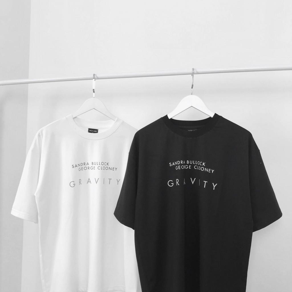 Áo phông Oversize Gravity, Áo cộc tay Unisex Jack Lane