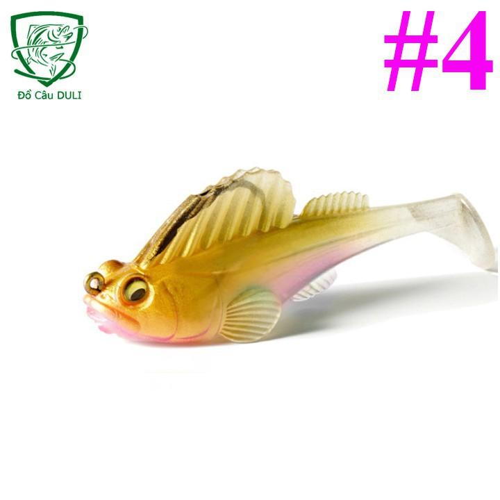 Mồi câu cá mồi mềm giả cá câu lure dấu lưỡi siêu nhạy 8cm / 14g MG-17