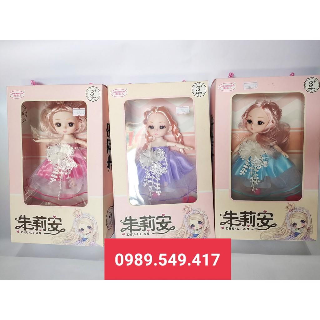 Đồ chơi trẻ em - Hộp búp bê chibi khớp siêu xinh 8878