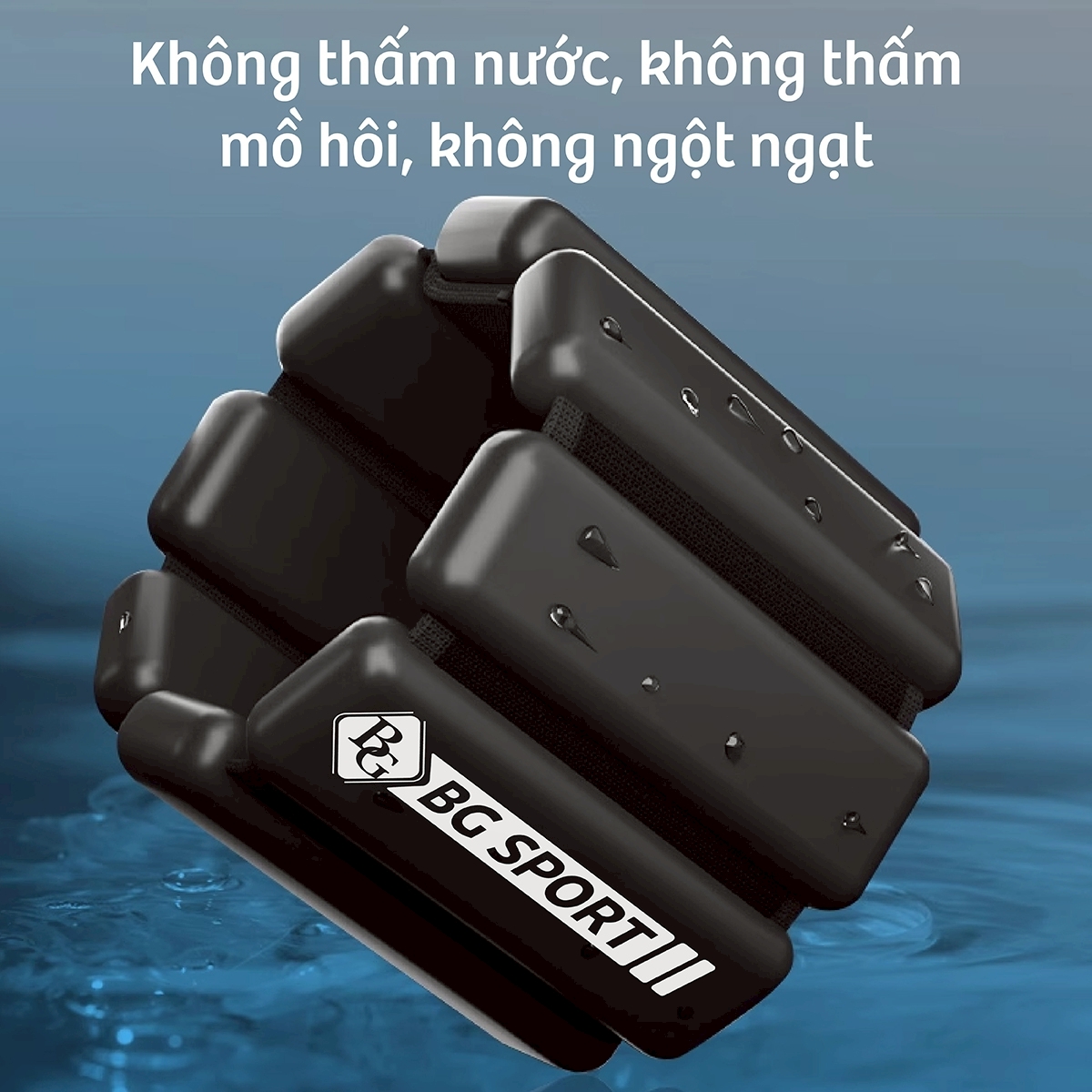 Tạ Đeo AW-1203 (1 cặp) Tay Tạ Chân Túi Cát Đeo Cổ Tay Mắt Cá chân Chất Liệu Bột Sắt Mịn Hỗ Trợ Tập Gym