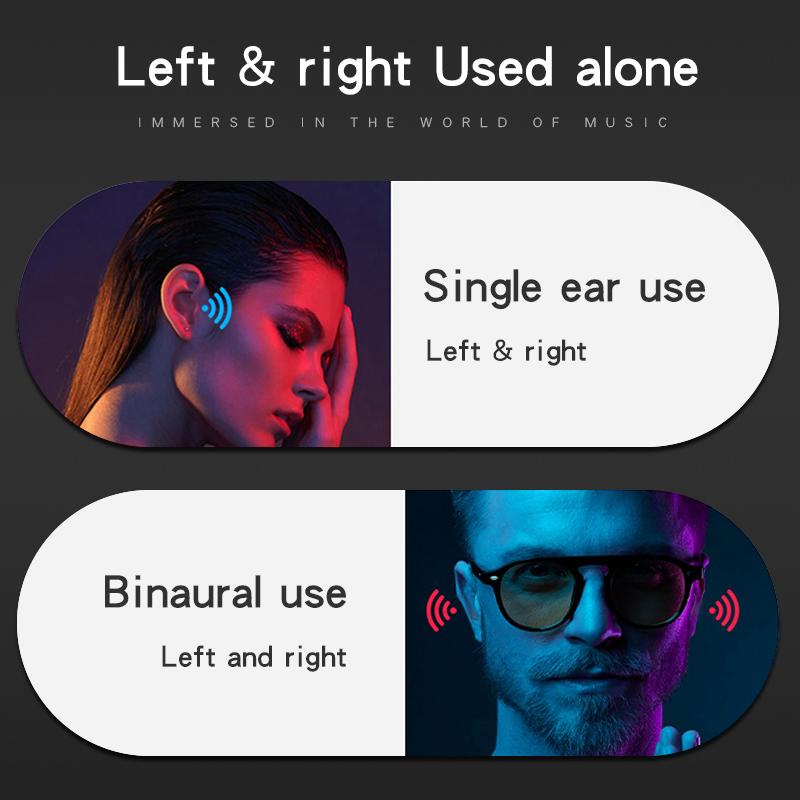 Mới Air50 TWS Di Động Không Dây Bluetooth Cảm Ứng Điều Khiển Tai Nghe Stereo Tai Nghe Nhét Tai Với Sạc Không Dây Qi Cho Điện Thoại Thông Minh