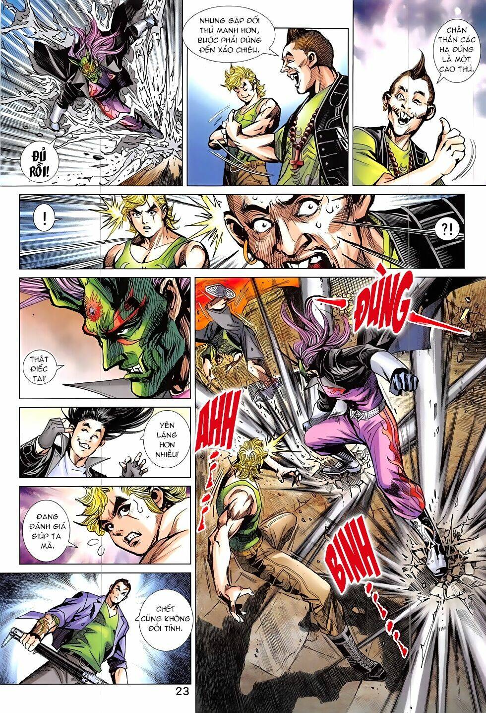 tân tác long hổ môn chapter 823 23