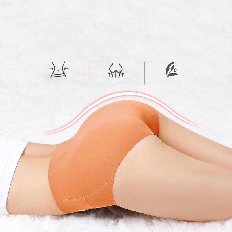 4 Cái/lốc Gợi Cảm Nữ Quần Lót Băng Lụa Quần Không Đường May Quần Lót Cao Cấp Quần Thoải Mái Quần Lót Nữ Quần Lót Đùi