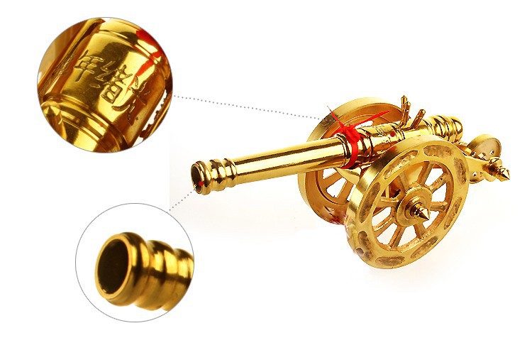 Mô hình đại pháo thần công bằng đồng thau