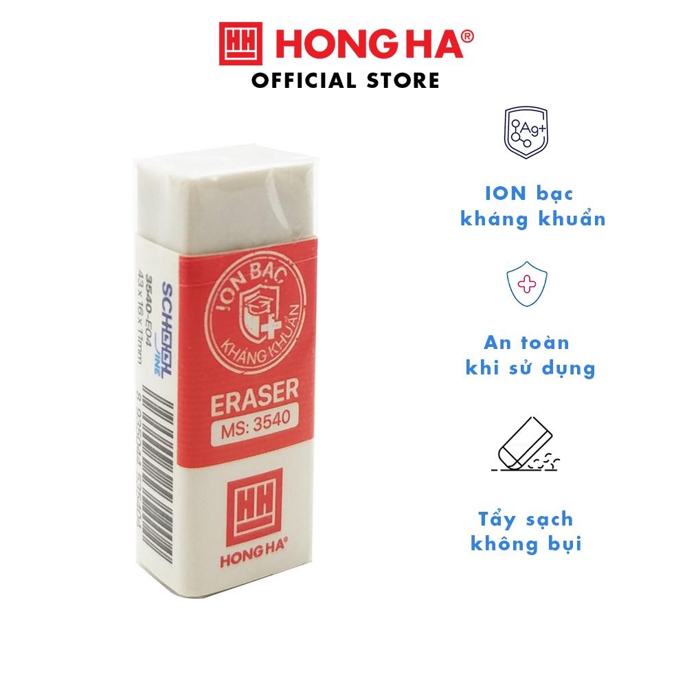 Gôm Tẩy chì kháng khuẩn Hồng Hà E04 - 3540