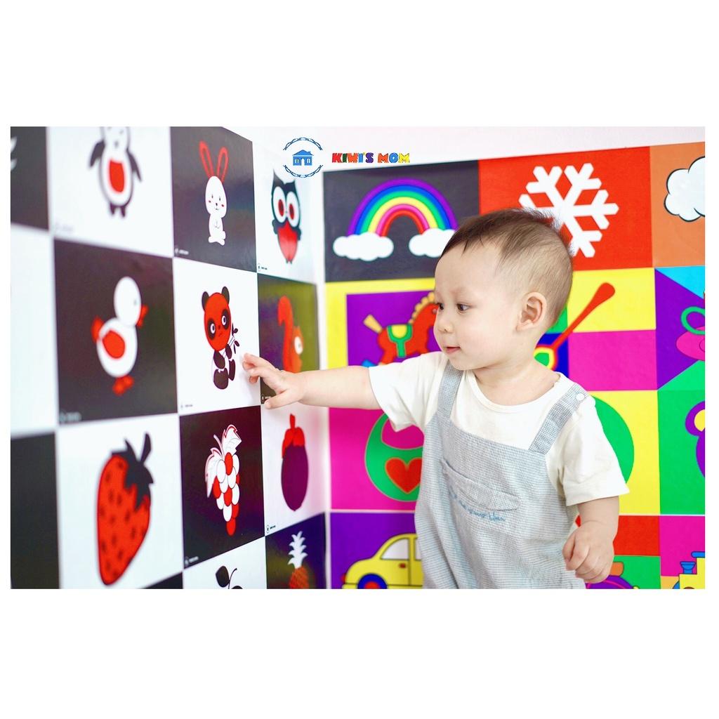 DECAL Kích thích thị giác KIWI'S MOM 4 lớp cao cấp chống nước