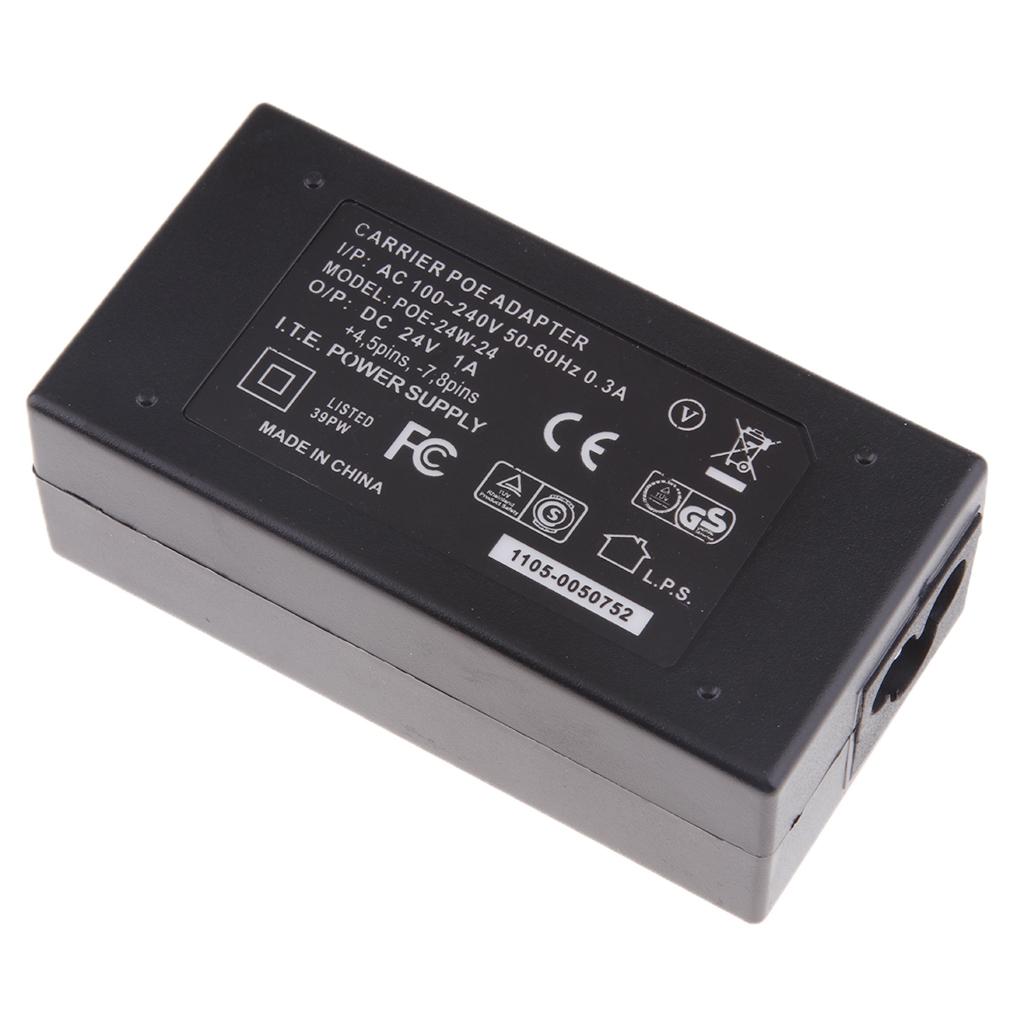 24V / 1A POE Injector Splitter Power Supply Module for IP Camera Phone