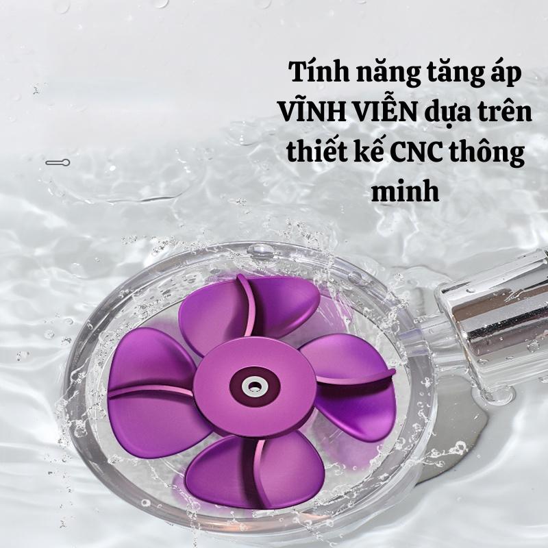 Vòi Sen Tăng Áp, Vòi Hoa Sen Chất Liệu Cao Cấp Không Gỉ Áp Lực Mạnh