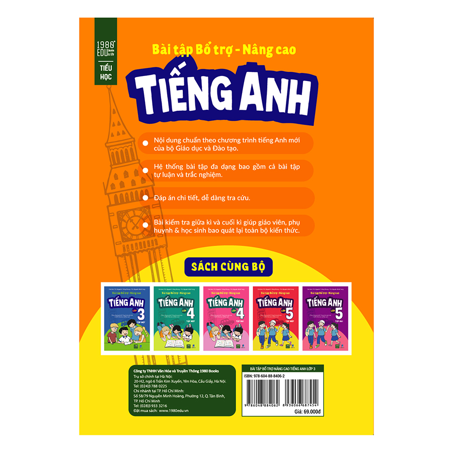 Bộ Sách Tiếng Anh Lớp 3 Tập 2