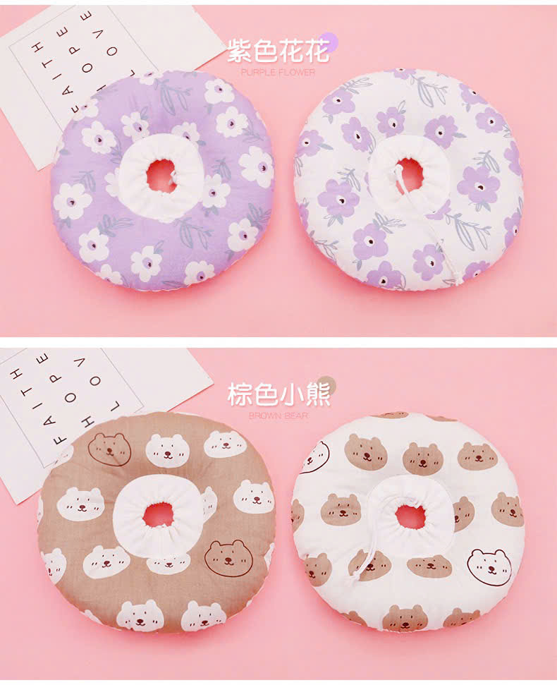 VÒNG CỔ THÚ CƯNG VÒNG CỔ LOA CHỐNG LIẾM CHO THỎ CHÓ MÈO TỪ 0.1-8KG CHO CHÓ MÈO THỎ