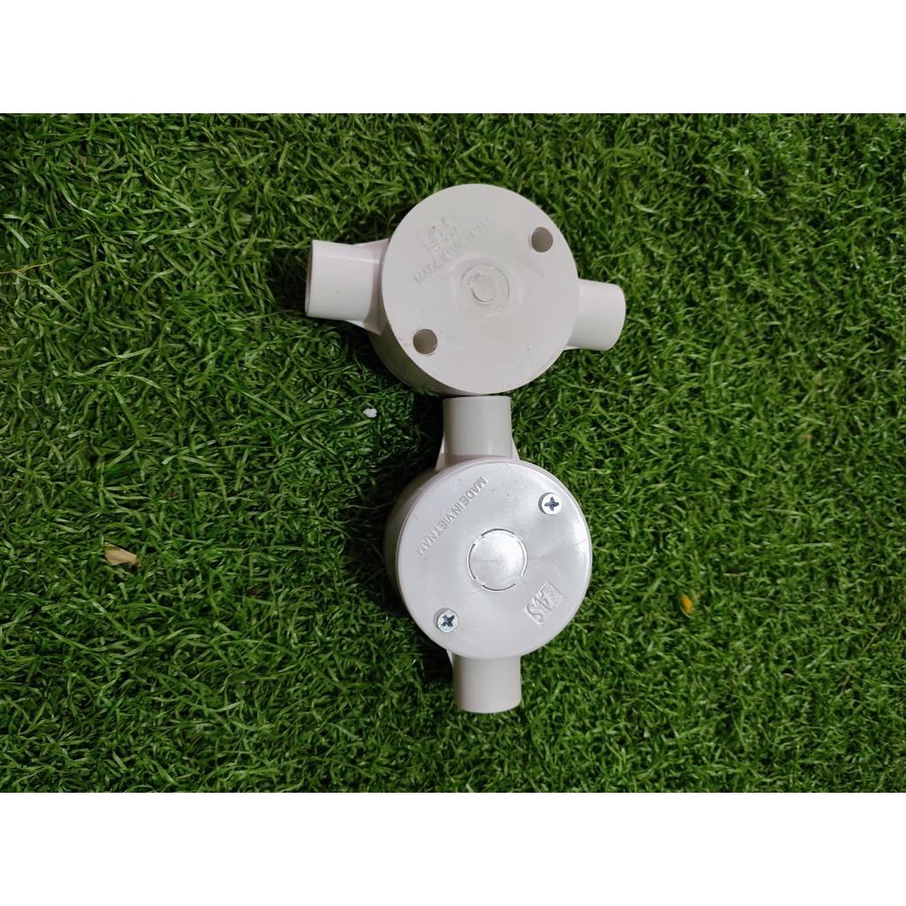 Combo 20 Cái Hộp nối dây điện box tròn chia ngã phi 20.