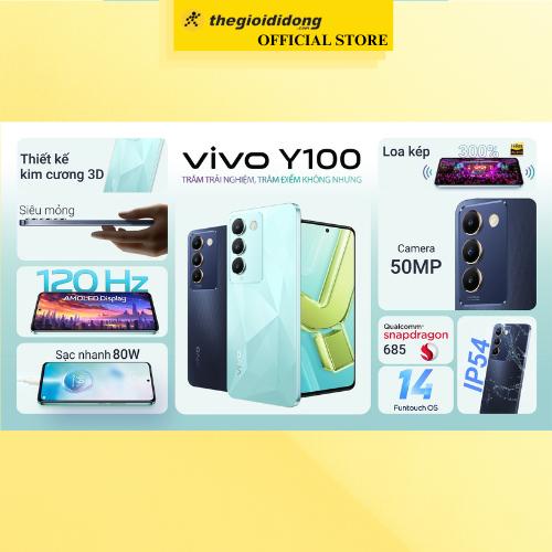 Điện thoại vivo Y100 8GB/128GB - Hàng Chính Hãng