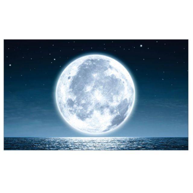 Decal hồ cá 3D THE MOON