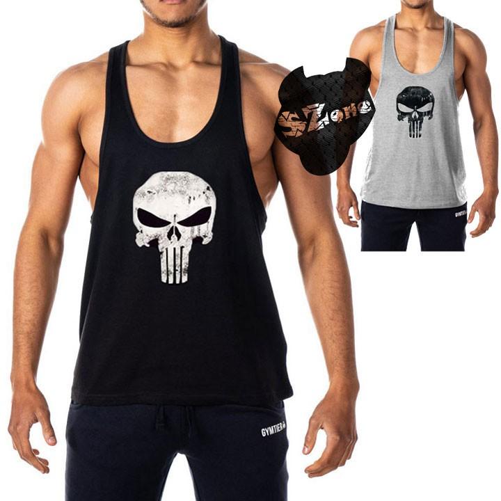 Áo ba lỗ tập gym nam stringer nam SA475