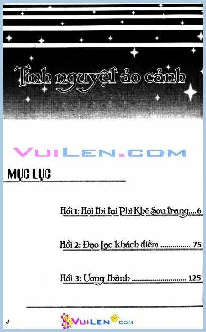 tinh nguyệt ảo cảnh chapter 1 3