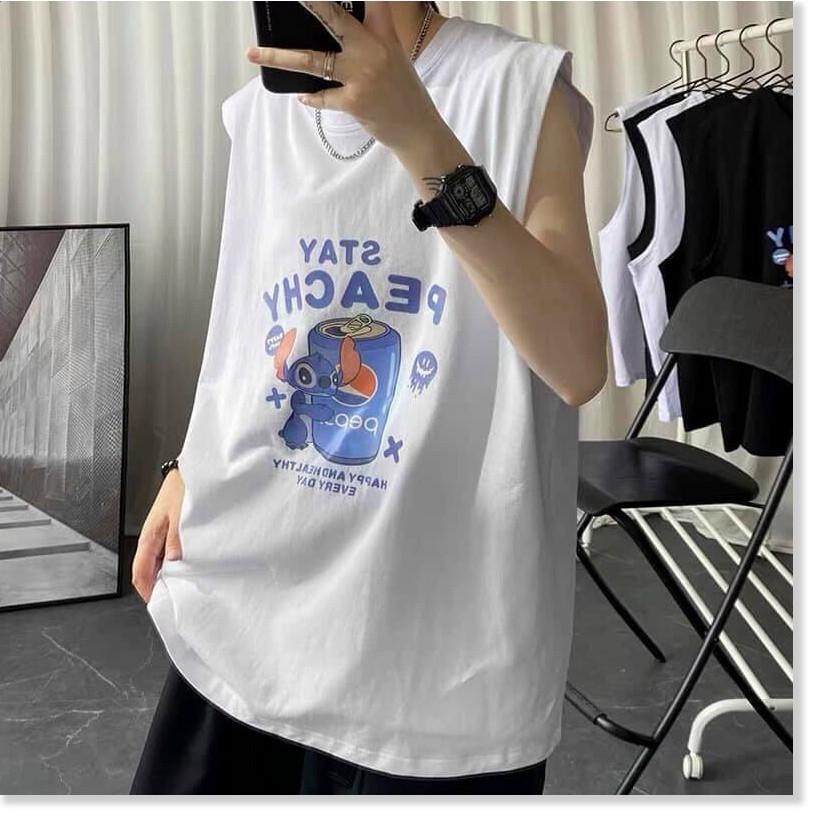 Áo thun ba lỗ NAM HOẠ TIẾT HOẠT HÌNH CỰC ĐẸP 2021 MẪU MỚI NHẤT HIỆN NAY