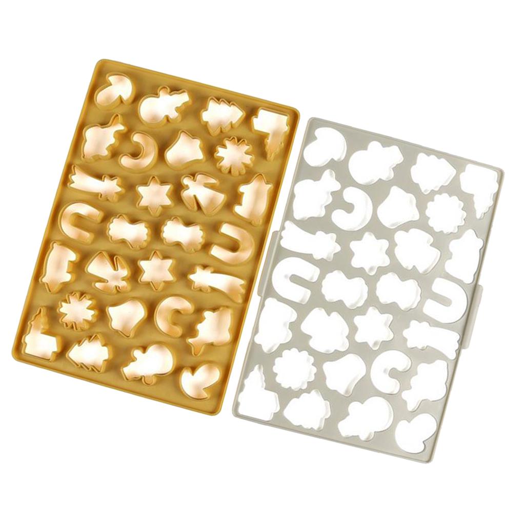 Christmas Cake DecorCookie Cutter Biscuit Fondant  Molds
