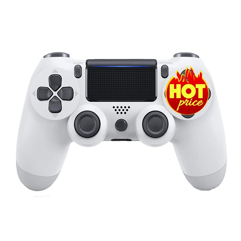 Gamepad tay game Không dây Bluetooth PS4 White cho máy tính - điện thoại - máy game Console