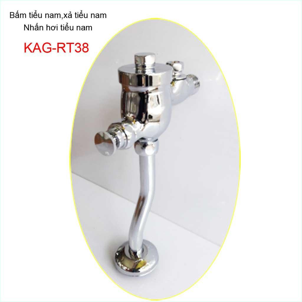 Bấm tiểu nam, van xả tiểu nam, nhấn hơi tiểu nam cao cấp KAG-RT38