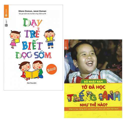 Bộ sách phát triển ngôn ngữ cho trẻ: Dạy Trẻ Biết Đọc Sớm - Tớ Đã Học Tiếng Anh Như Thế Nào