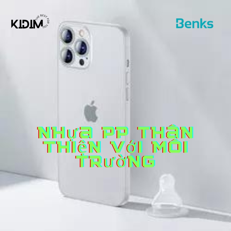 Ốp lưng siêu mỏng Benks Lollipop chất liệu PP hỗ trợ sạc Mag safe chống vân tay cho iPhone14 Pro Max/14 Pro/14 Plus/14-Hàng chính hãng