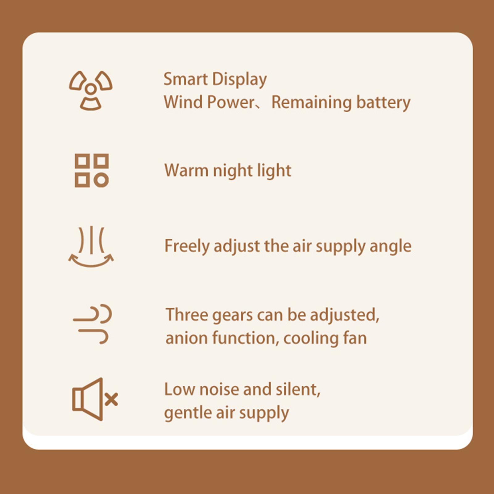 Quạt nước làm mát không khí mini Sạc Usb, hoạt đông yên tĩnh