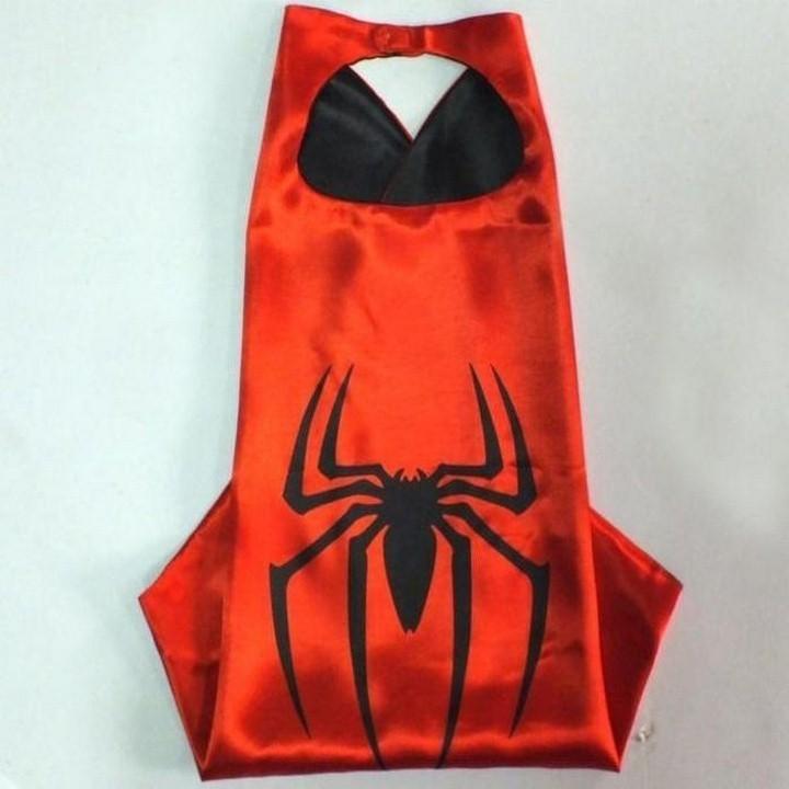 Bộ áo choàng siêu nhân nhện kèm mặt nạ và gang tay cho bé - GDHN Loại Tốt