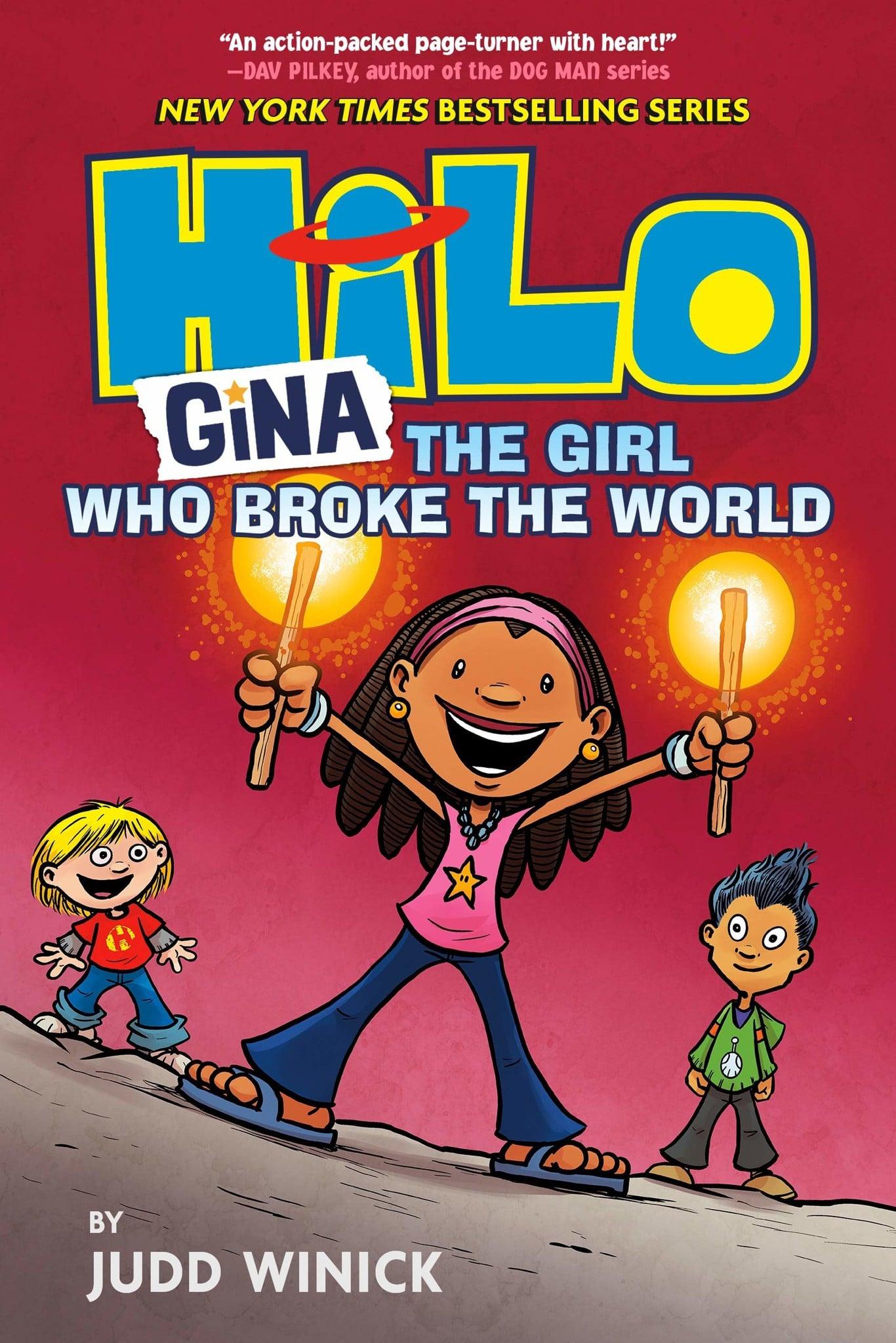 Sách Hilo Book 7: Gina - The Girl Who Broke The World