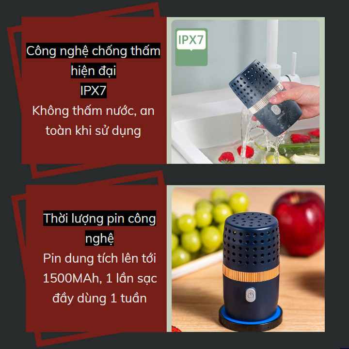 Máy Khử Trùng Thực Phẩm SKPUTDN Sử Dụng Công Nghệ Đức - Home and Garden