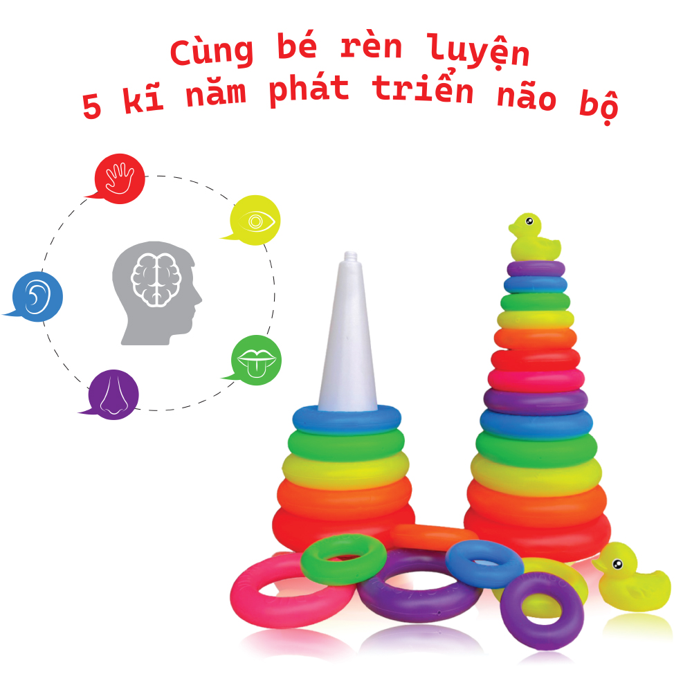 Bộ xếp vòng tháp - Vijago - VJG044