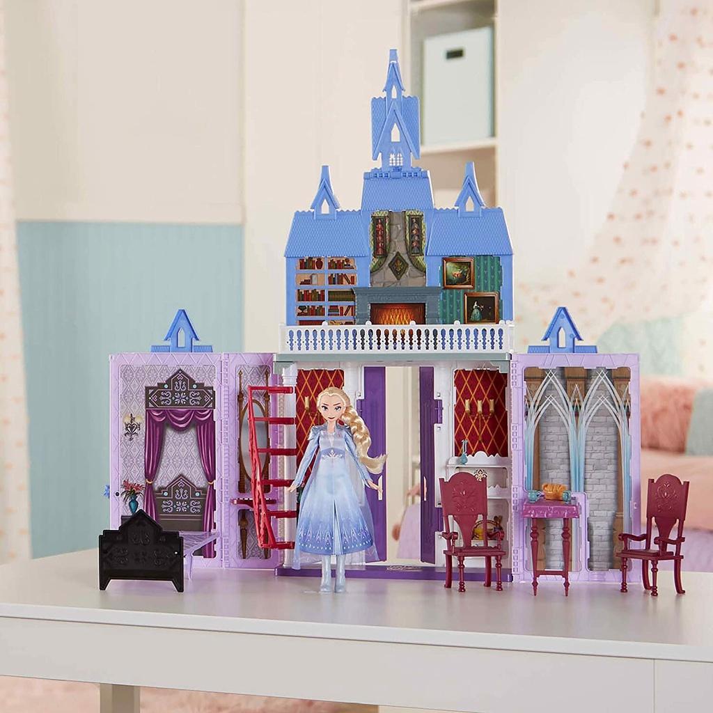 Lâu đài búp bê Frozen 2 Portable Arendelle Castle Playset