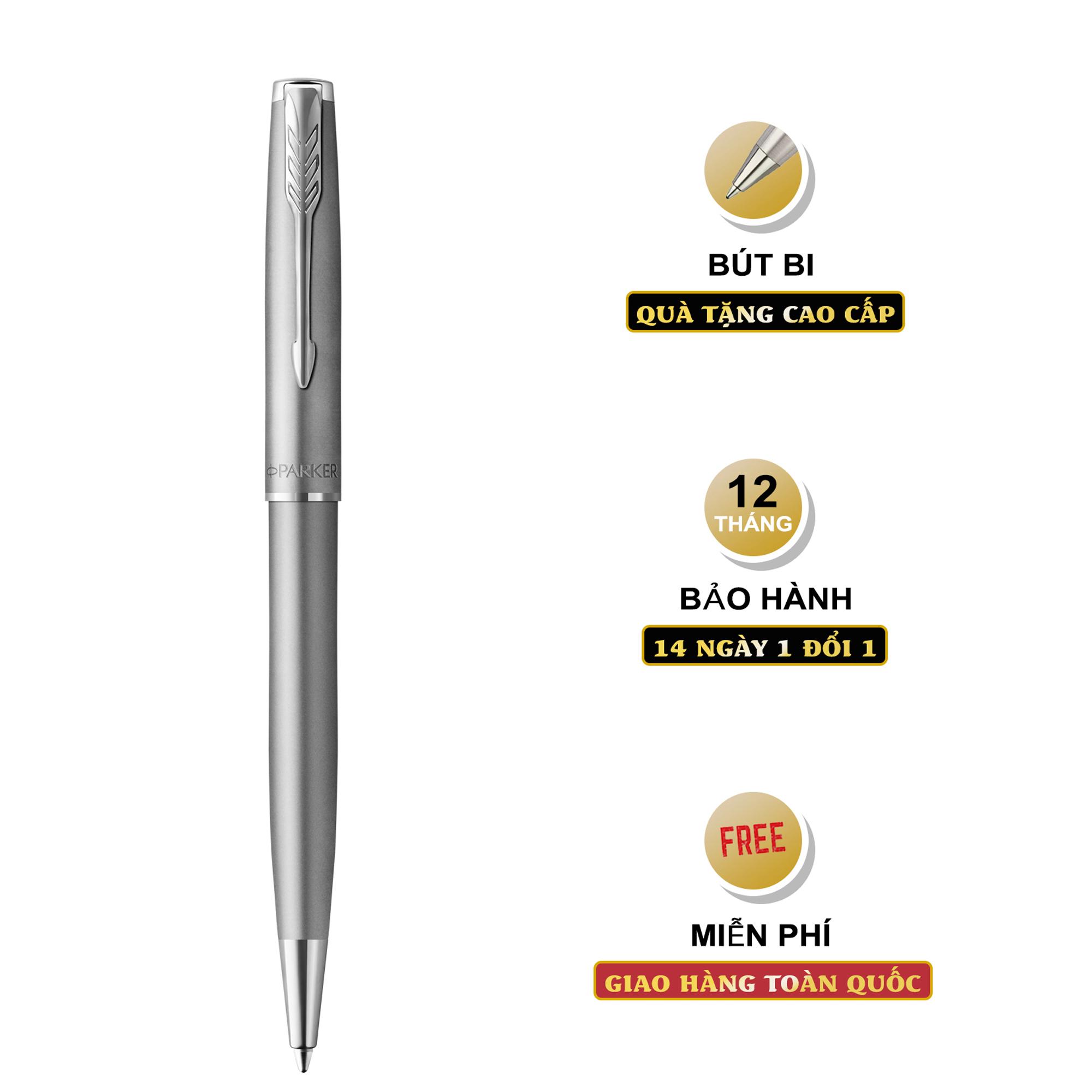 Bút bi cao cấp Parker SON X-SB StainSteel CT TB-2146880 - Thép không gỉ