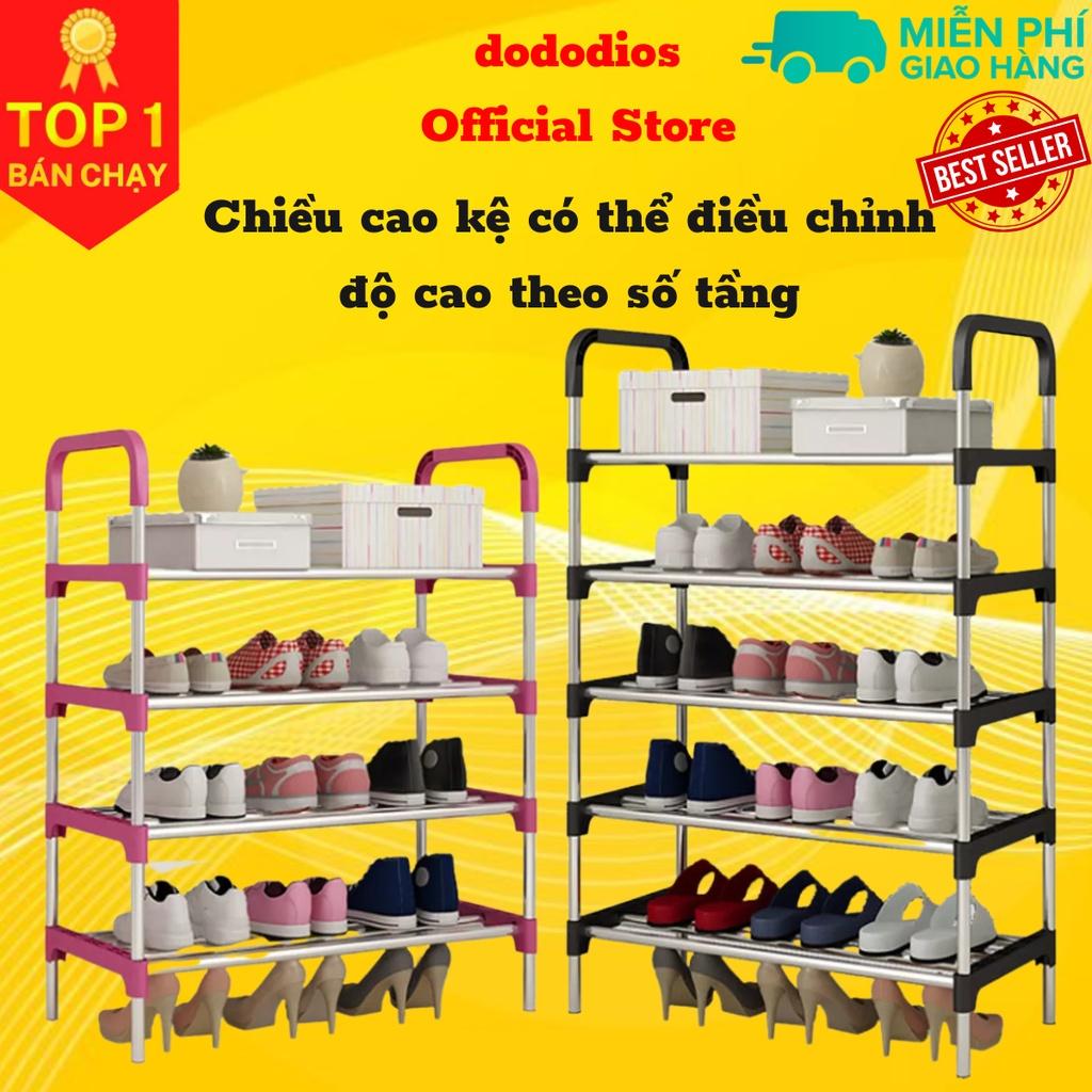 Kệ giá để giày dép 5 tầng chắc chắn, loại cải tiến, khỏe hơn, to hơn - Chính hãng dododios