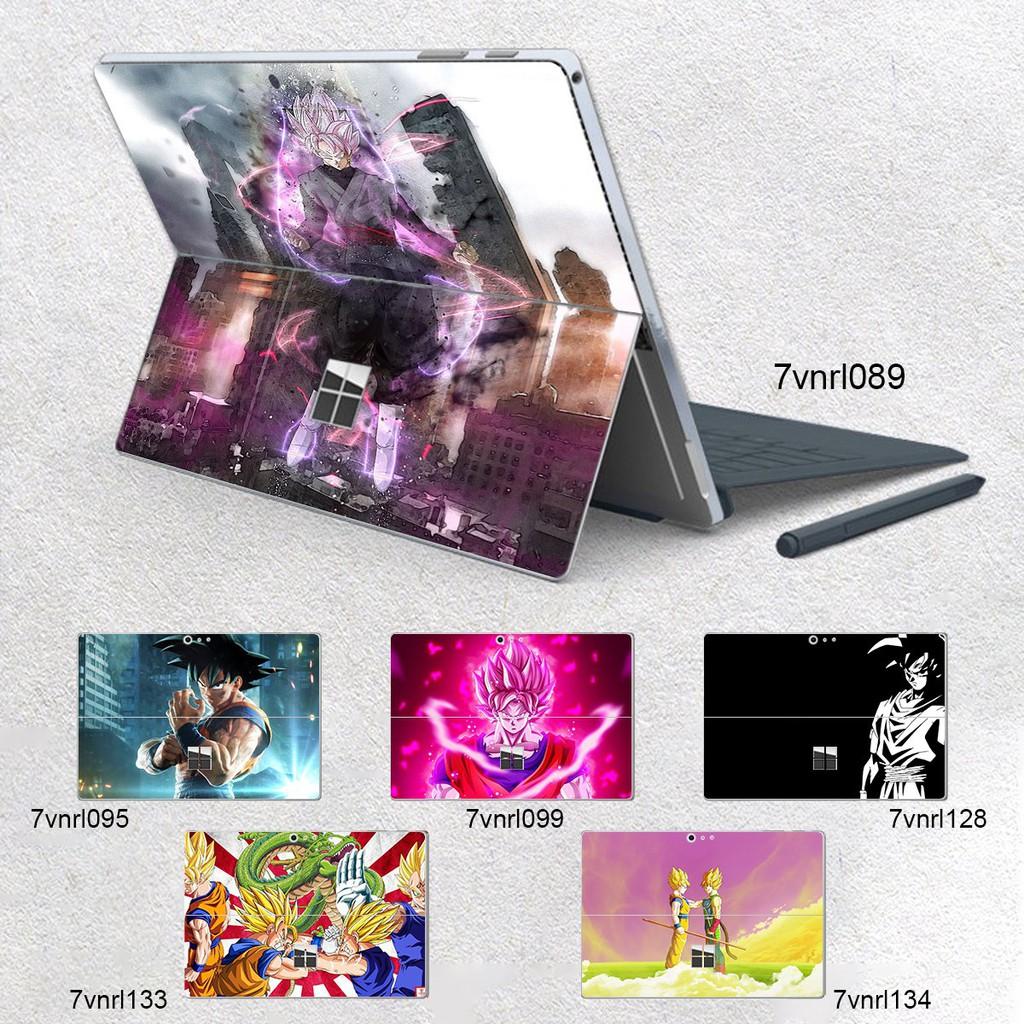 Skin dán hình Dragon Ball x02 cho Surface 3 2015; Go, Go 2, Go 3; Pro 2 3 4 5 6 7 8 X