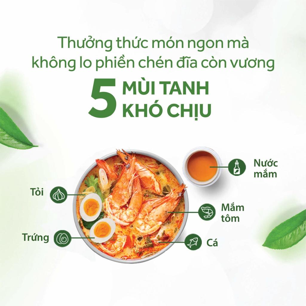 COMBO 3 chai Nước rửa chén Sunlight Trà xanh Chai 750g