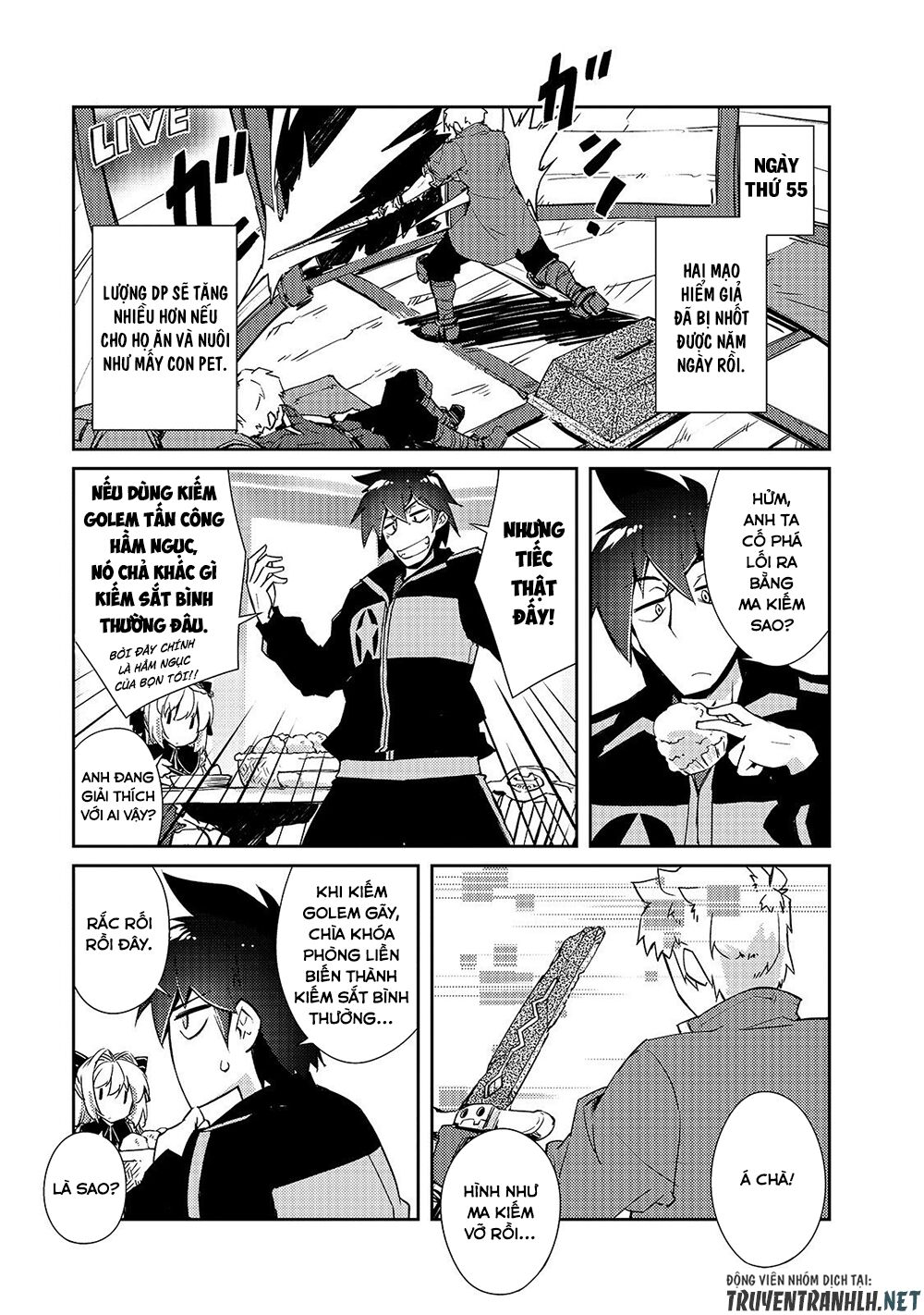 chủ nhân của mê cung rất lười chapter 16 23