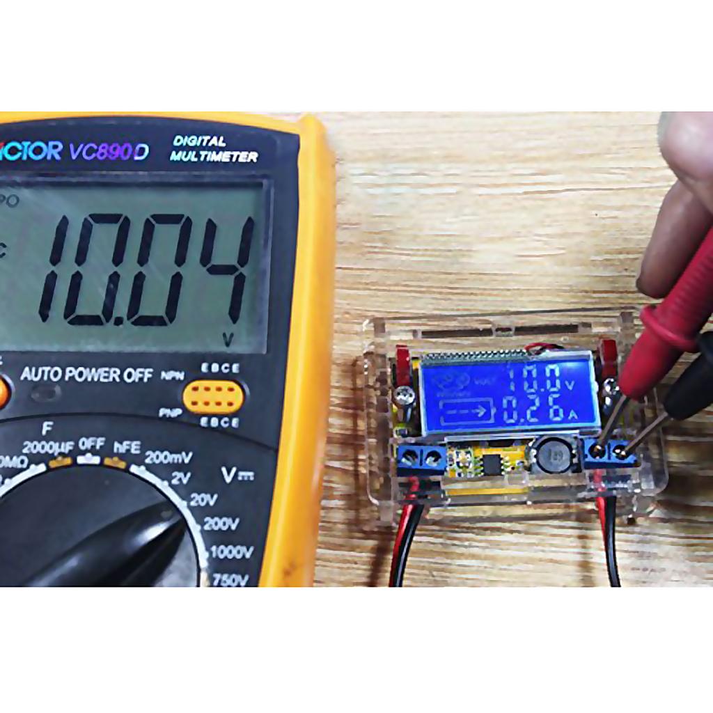 DC to DC 3A Voltage Regulator Converter LCD Display