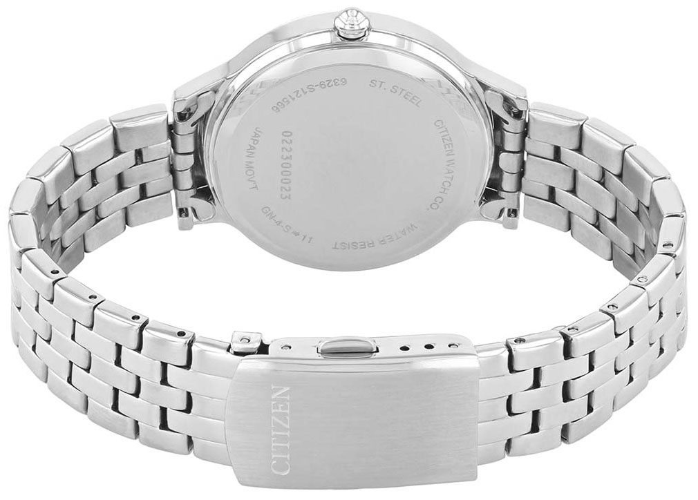 Đồng Hồ Nữ Citizen Đính Đá Swarovski Dây Thép Không Gỉ ED8180-52X - Mặt Hồng