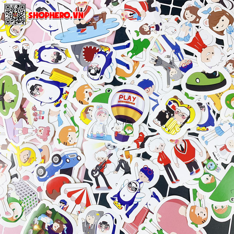 Sticker Play Together nhân vật Hero Team