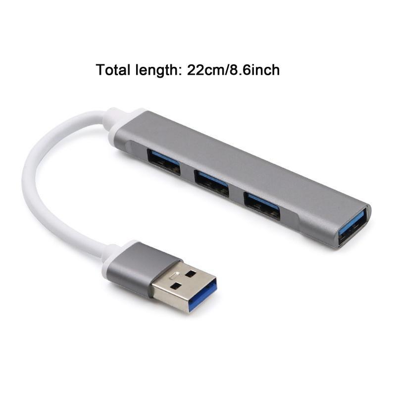 Đầu chuyển đổi USB 3.0 sang 3x USB 2.0 + USB 3.0 Hub dùng cho Laptop/PC