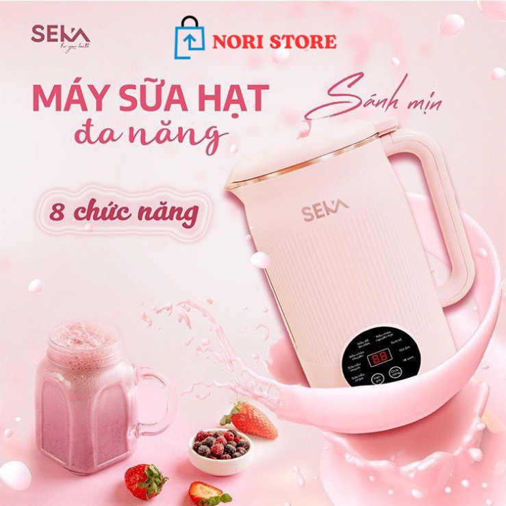 Máy làm sữa hạt mini SEKA SK320 PRO - 1.2 lít - 800W - 5 chức năng - Hàng chính hãng