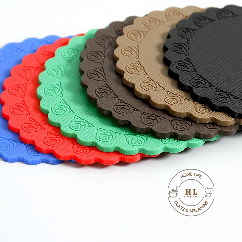 Lót Ly 3D Silicon Chống Trượt Không Thấm Nước | LÓT LY CỐC HỌA TIẾT 3D CHO NHÀ HÀNG QUÁN CAFE KHÔNG HỌA TIẾT