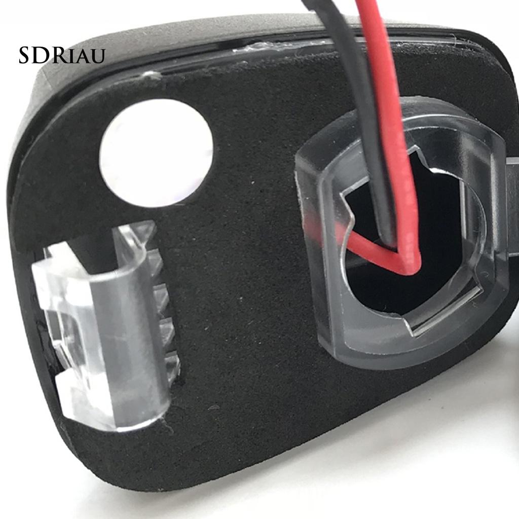 2 Đèn Led Dc12-24V 6500k Cho Biển Số Xe Hơi Nissan